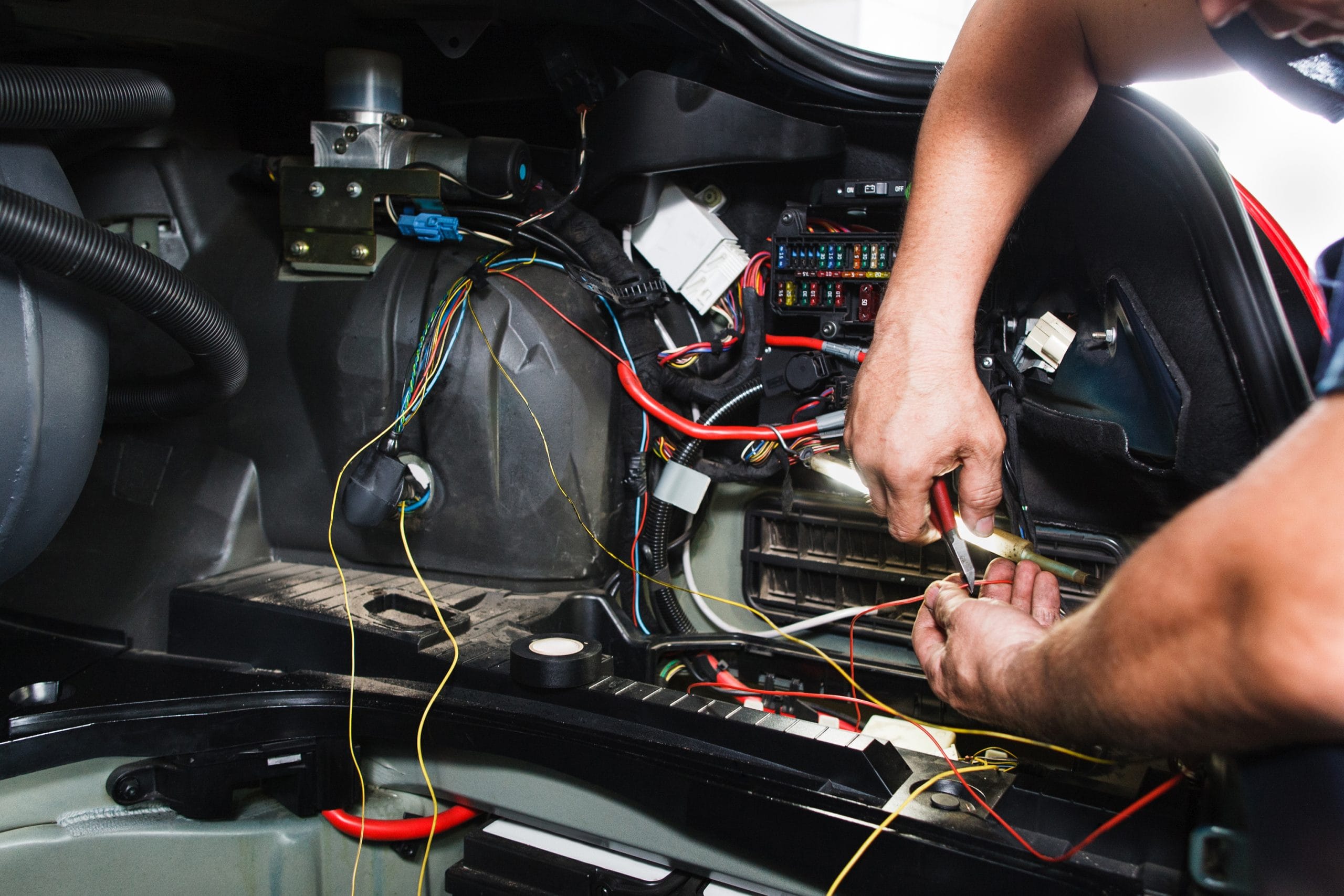 Meet the auto electrician.
