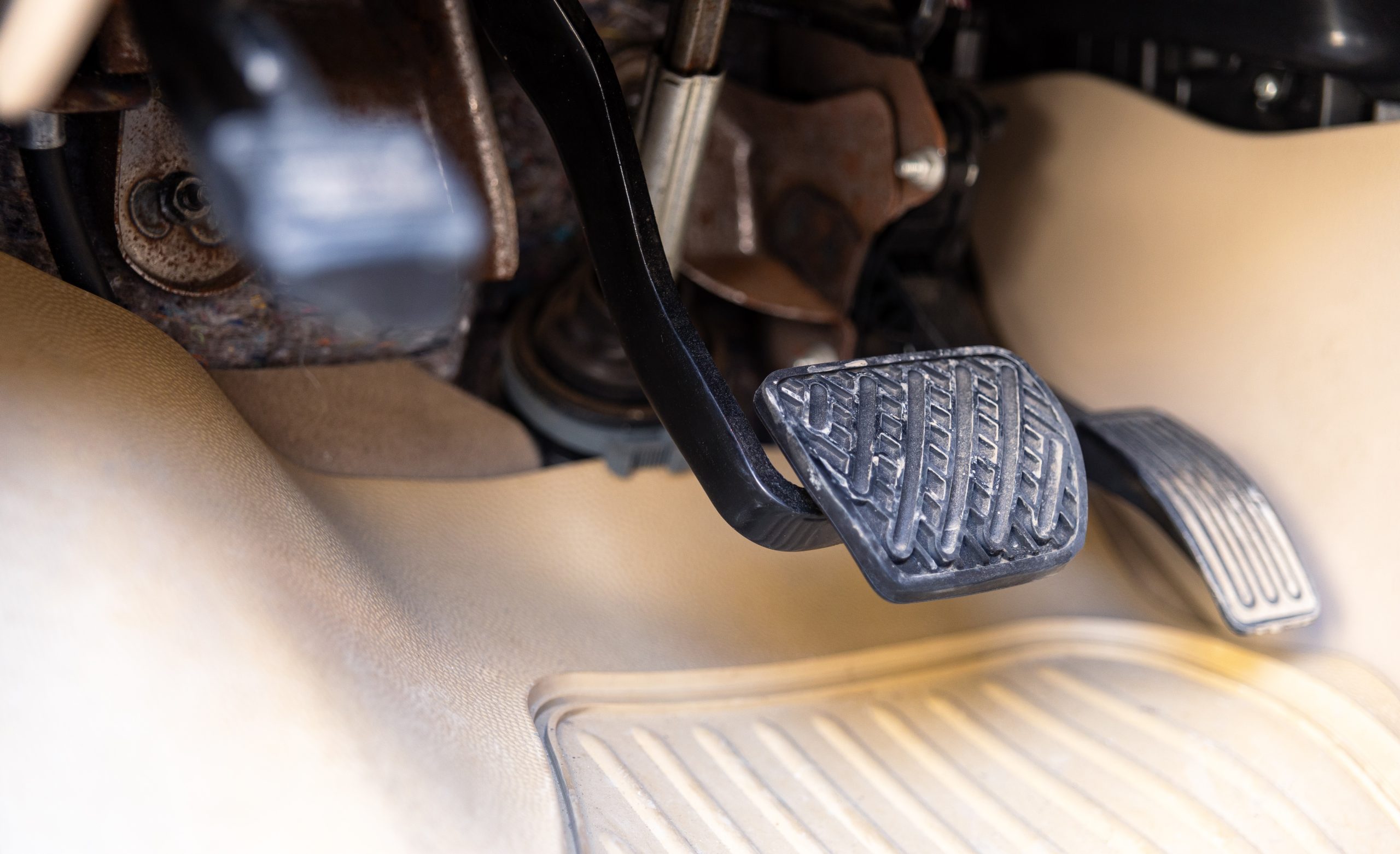 Electric,Car,Interior,Details.,Vehicle,Gas,Brake,Pedal,,Car,Pedals.